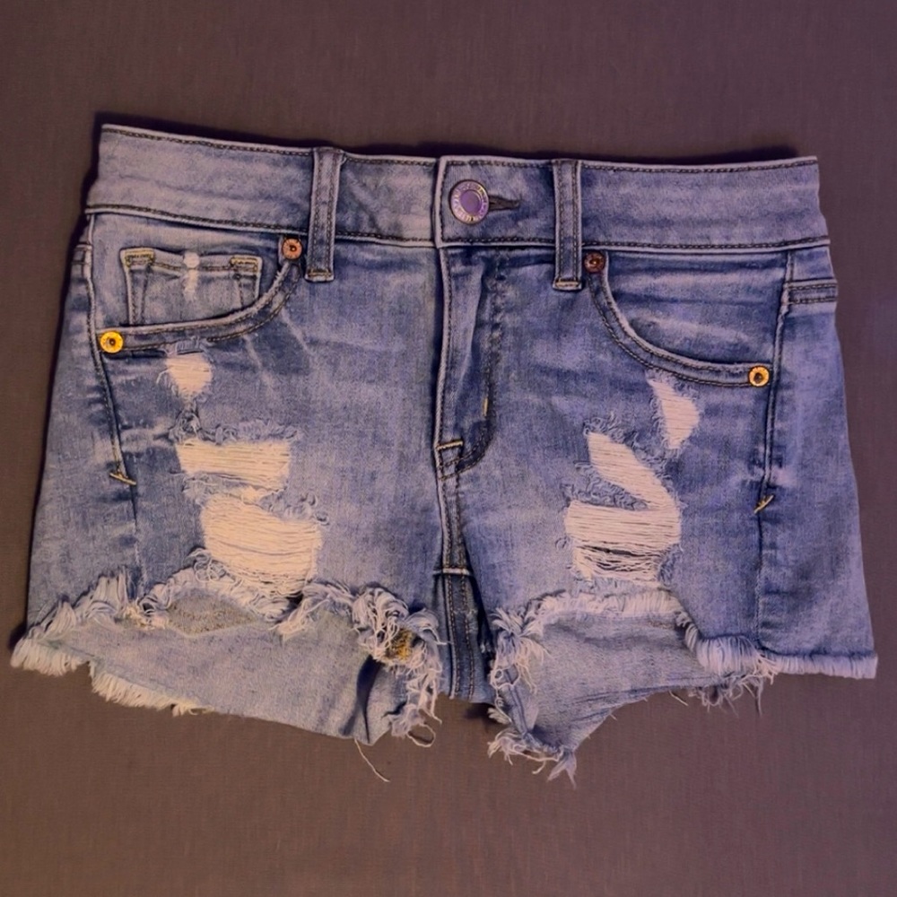 New, size 0, American Eagle denim shorts